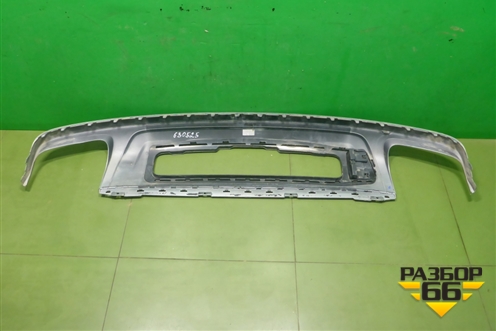 Юбка заднего бампера (4M0807521) для Audi Q7 c 2015г (Ку 7)