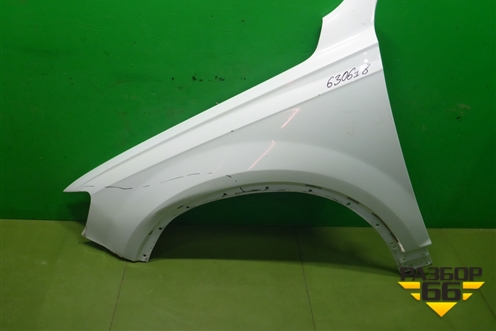 Крыло переднее левое (4M0821105D) для Audi Q7 c 2015г (Ку 7)