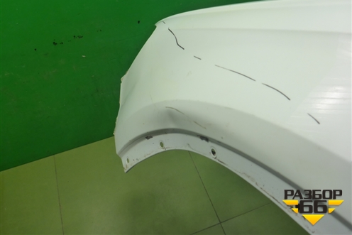 Крыло переднее левое (4M0821105D) для Audi Q7 c 2015г (Ку 7)