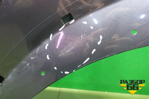 Дверь задняя левая (770032E020) для Hyundai Tucson с 2004-2010г (Туксон)