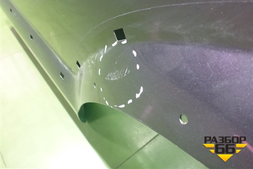 Дверь задняя левая (770032E020) для Hyundai Tucson с 2004-2010г (Туксон)