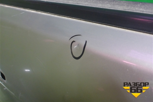 Дверь задняя правая (5730A582) для Mitsubishi Lancer-X с 2007г (Лансер)