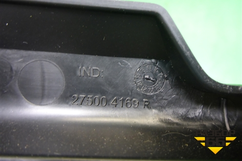 Накладка на торпедо (на отопитель) (275004169R) для VAZ XRAY с 2016г (Хрэй)