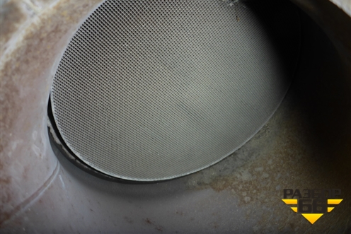 Приёмная труба глушителя (левая) (A2224906900) для Mercedes Benz C-Klass W205 с 2014г (Ц)