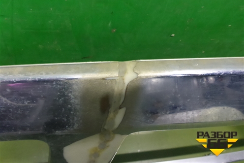 Накладка переднего бампера нижняя (A1668852825) для Mercedes Benz GL-Klass X166 с 2012г (ГЛ)