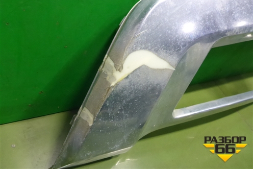 Накладка переднего бампера нижняя (A1668852825) для Mercedes Benz GL-Klass X166 с 2012г (ГЛ)