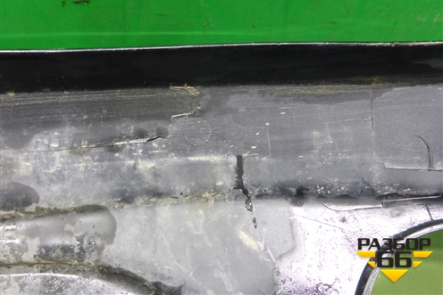 Юбка заднего бампера (под парктроник) (6600208884) для Geely Tugella с 2019г (Тугелла)