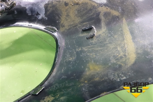 Юбка заднего бампера (под парктроник) (6600208884) для Geely Tugella с 2019г (Тугелла)