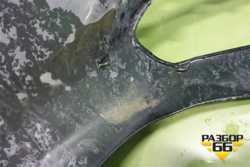 Юбка заднего бампера (под парктроник) (6600208884) для Geely Tugella с 2019г (Тугелла)