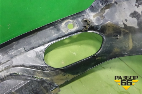 Юбка заднего бампера (под парктроник) (6600208884) для Geely Tugella с 2019г (Тугелла)