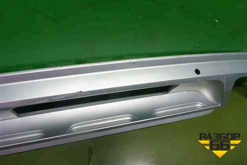 Юбка заднего бампера (до 2020г под парктроник) (5NA807568A) для Volkswagen Tiguan с 2016г (Тигуан)