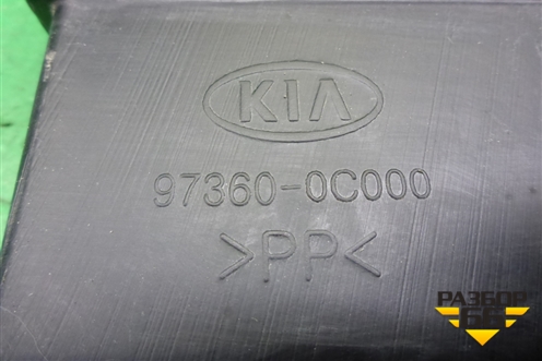 Воздуховод отопителя (973600С000) для Kia Rio с 2005-2011г (Рио 2)