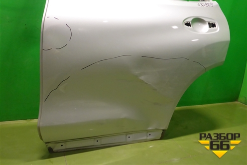 Дверь задняя левая (H210A4CBMA) для Nissan X-Trail (Т32) с 2014г (Хтраил)