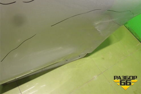 Дверь задняя левая (H210A4CBMA) для Nissan X-Trail (Т32) с 2014г (Хтраил)