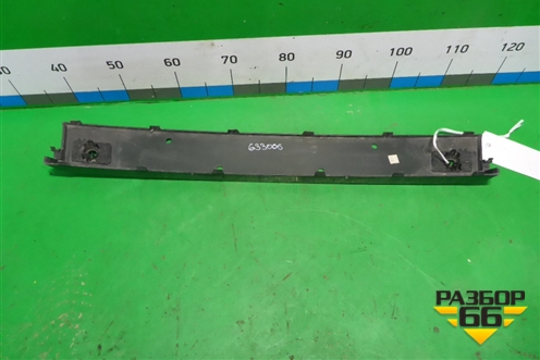 Накладка переднего бампера (M-пакет) (51118092500) для BMW X6 G06 с 2019г (Х6 Г06)