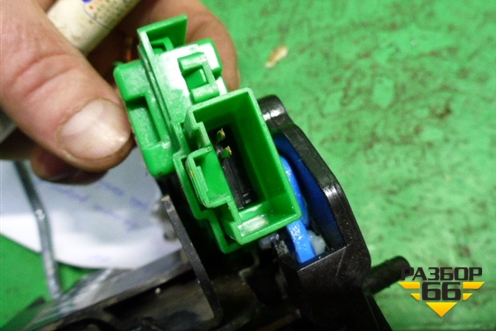 Замок двери задней правой для Kia Rio с 2011-2016г (Рио 3)