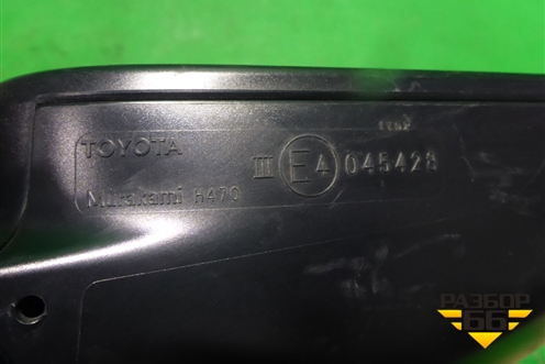 Зеркало правое электрическое (9 контактов) для Toyota Rav-4 с 2018г (Рав 4)