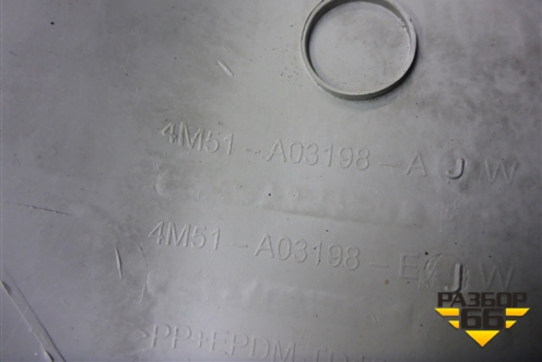 Обшивка стойки лобового стекла правая (4M51A03198AJW) для Ford Focus 2 с 2008-2011г (Фокус)