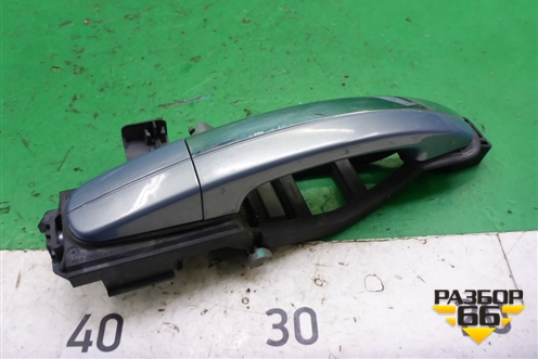 Ручка наружная двери задней правой (с хромом) для Ford Focus 2 с 2008-2011г (Фокус)