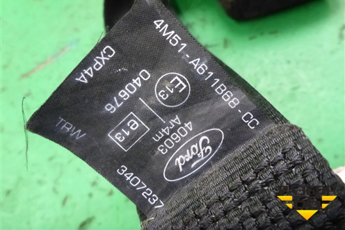 Ремень безопасности задний правый (4M51A611B68CC) для Ford Focus 2 с 2008-2011г (Фокус)
