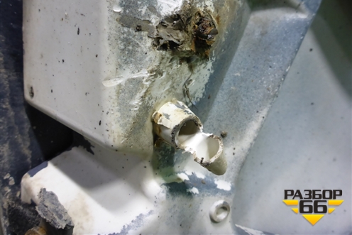 Бампер задний (хетчбэк) (8M51A17906A) для Ford Focus 2 с 2008-2011г (Фокус)