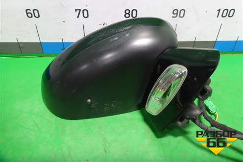 Зеркало правое электрическое (6+2 контакта) для Citroen C4 с 2005-2011г (С4)