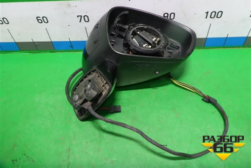 Зеркало правое электрическое (6+2 контакта) для Citroen C4 с 2005-2011г (С4)