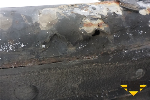 Порог со стойкой правый для Honda Accord(CU-CW) с 2008-2013г (Аккорд)