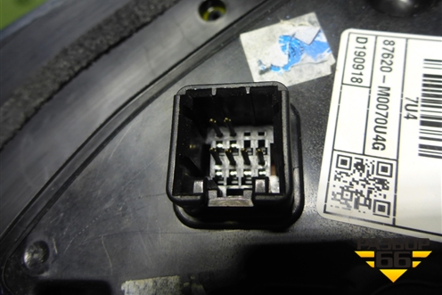 Зеркало правое электрическое (6 контактов) (87620M0070) для Hyundai Creta с 2016-2021г (Крета)