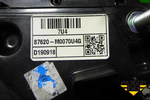 Зеркало правое электрическое (6 контактов) (87620M0070) для Hyundai Creta с 2016-2021г (Крета)