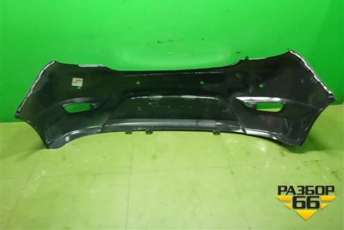 Бампер задний (до 2014г дубликат хетчбэк под парктроник) (HN04115BB) для Hyundai Solaris с 2010-2016г (Солярис)