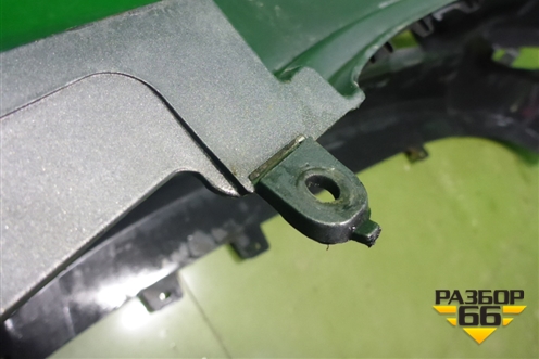 Бампер задний (до 2014г дубликат хетчбэк под парктроник) (HN04115BB) для Hyundai Solaris с 2010-2016г (Солярис)