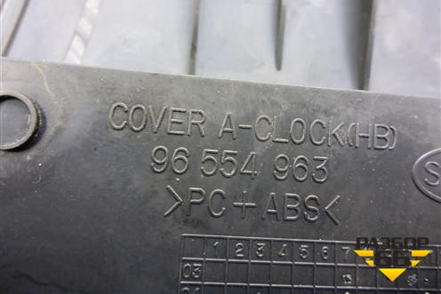 Накладка на торпедо (на часы) (96554963) для Chevrolet Lacetti с 2003г (Лачетти)