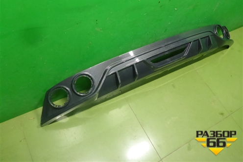 Юбка заднего бампера (602003757AA) для Chery Arrizo 8 с 2022г (Арризо 8)