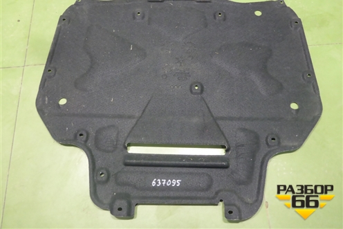 Пыльник двигателя задний (4M0825236A) для Audi Q7 c 2015г (Ку 7)