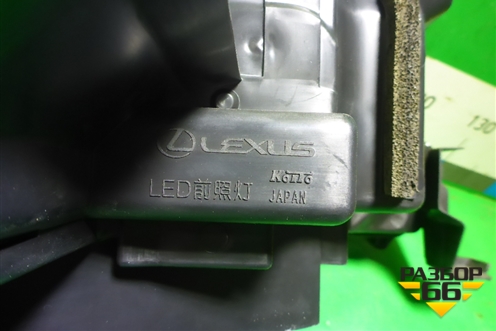 Фара левая (LED на два блока без блоков) (8118560N70) для Lexus LX-570 с 2015г (ЛХ)