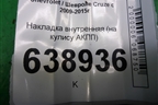 Накладка внутренняя (на кулису АКПП) (94565214) для Chevrolet Cruze c 2009-2015г (Круз)