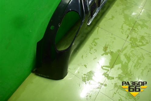 Юбка заднего бампера (под парктроник) (6600208884) для Geely Tugella с 2019г (Тугелла)