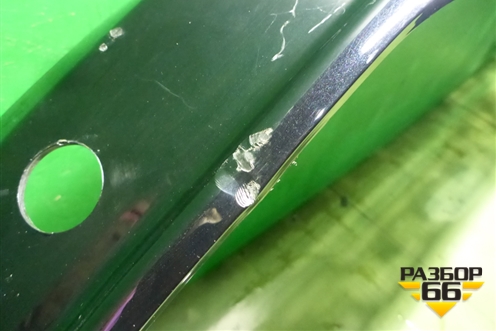 Юбка заднего бампера (под парктроник) (6600208884) для Geely Tugella с 2019г (Тугелла)