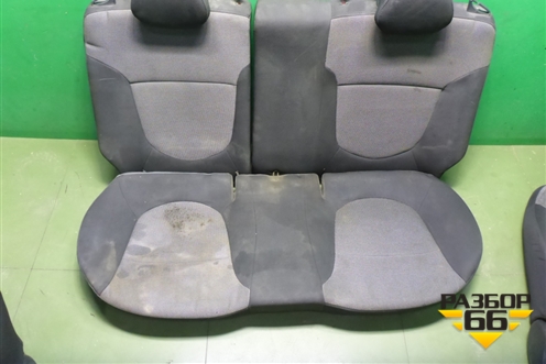 Сиденья комплект (с обогревом,без AIR BAG) для Hyundai Solaris с 2010-2016г (Солярис)