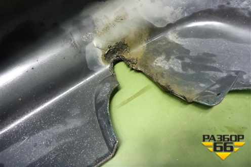 Бампер задний (96277593) для Chevrolet Lanos с 2004г (Ланос)