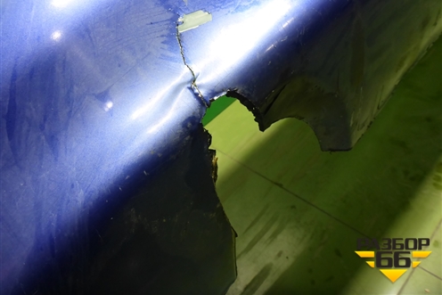 Бампер задний (96277593) для Chevrolet Lanos с 2004г (Ланос)