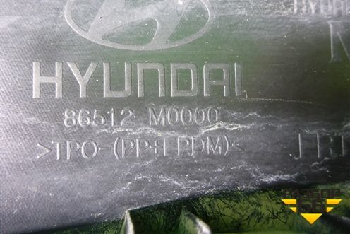 Бампер передний нижняя часть (86512M0000) для Hyundai Creta с 2016-2021г (Крета)