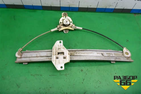 Стеклоподъёмник механический задний левый для Chevrolet Lanos с 2004г (Ланос)