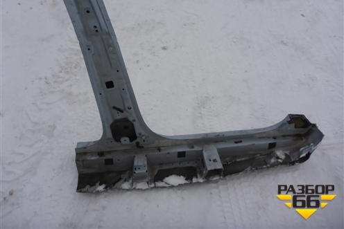 Порог со стойкой левый для Hyundai Solaris с 2010-2016г (Солярис)