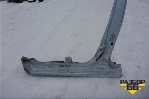 Порог со стойкой левый для Hyundai Solaris с 2010-2016г (Солярис)