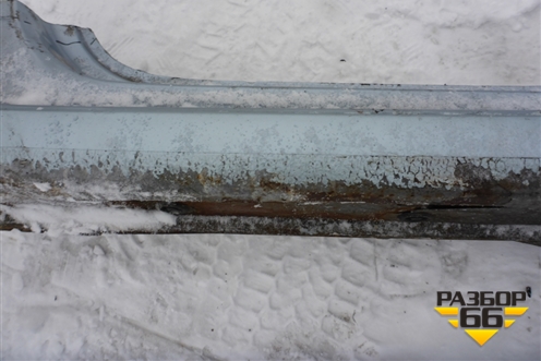 Порог со стойкой левый для Hyundai Solaris с 2010-2016г (Солярис)