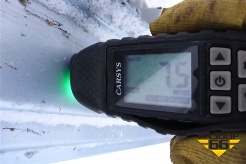 Порог со стойкой левый для Hyundai Solaris с 2010-2016г (Солярис)