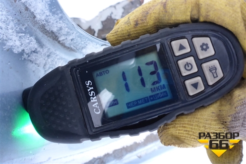 Порог со стойкой левый для Hyundai Solaris с 2010-2016г (Солярис)