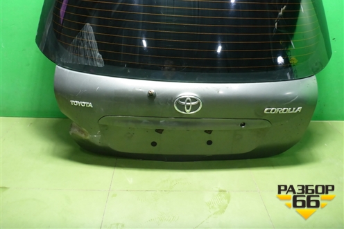 Дверь багажника со стеклом (хэтчбек) для Toyota Corolla (E12) с 2001-2007г (Королла 120)